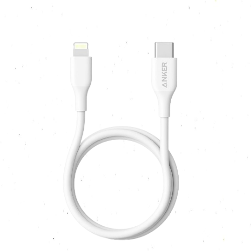 اشترِ كابل Anker PowerLine III – شحن فائق بسرعة 60 وات، USB-C إلى Lightning بطول 91 سم