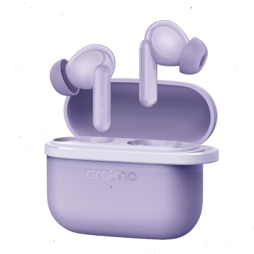 سماعة بلوتوث Oraimo SpaceBuds Lite OTW-324 | مانعة للضجيج ومقاومة للماء – لون بنفسجي | احصل عليها الآن – الأعلى مبيعًا والأكثر طلبًا